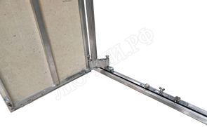 Нажимной Мега Алюм 2.0, 2 створки Нажимной Мега Алюм 2.0, 2 створки