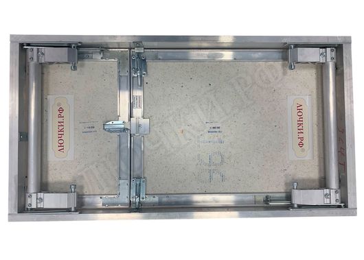 Люк под плитку Нажимной Секрет-Лайт 2 створки 1000*500 Люк под плитку Нажимной Секрет-Лайт 2 створки 1000*500