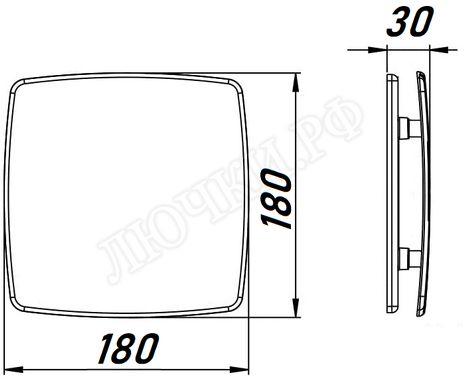Вытяжной вентилятор Awenta System+, Turbo, 125, KWT125W, PNI125, Нержавеющая сталь Вытяжной вентилятор Awenta System+, Turbo, 125, KWT125W, PNI125, Нержавеющая сталь